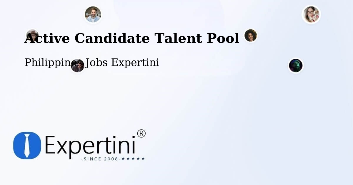 Active Candidate Talent Pool – Bubong - Philippines Jobs Expertini