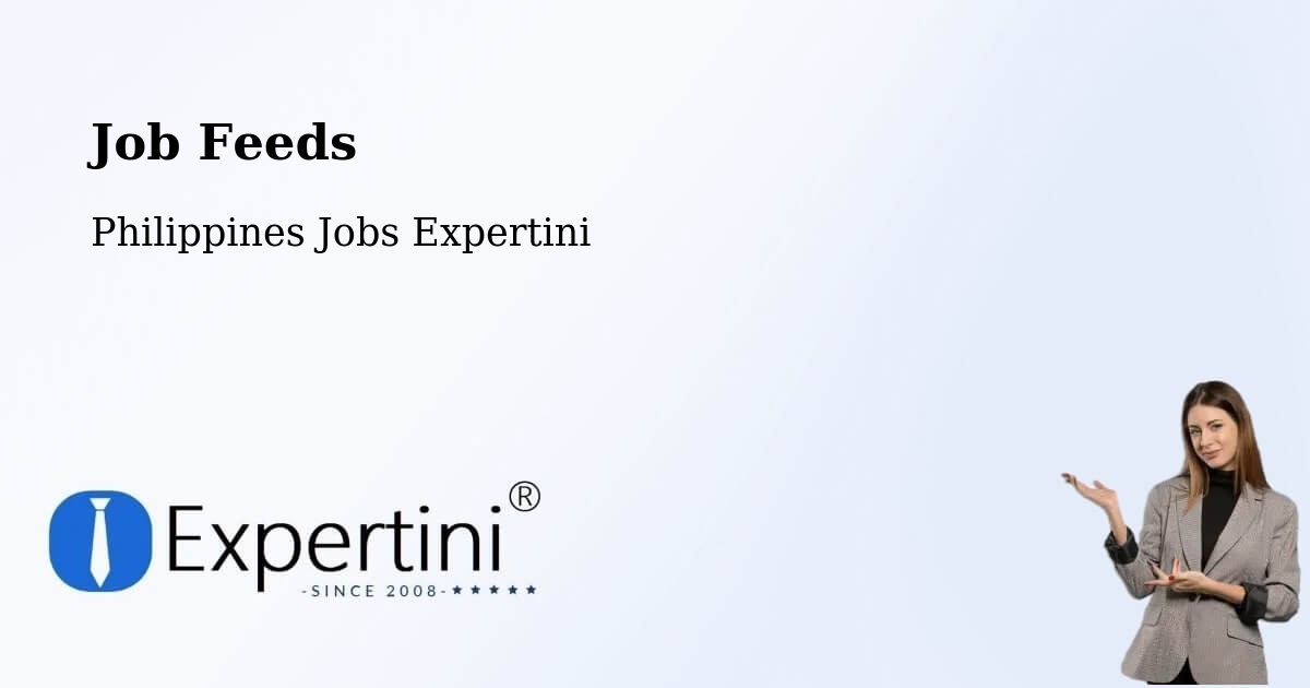 Job Listings Feed – Bubong - Philippines Jobs Expertini