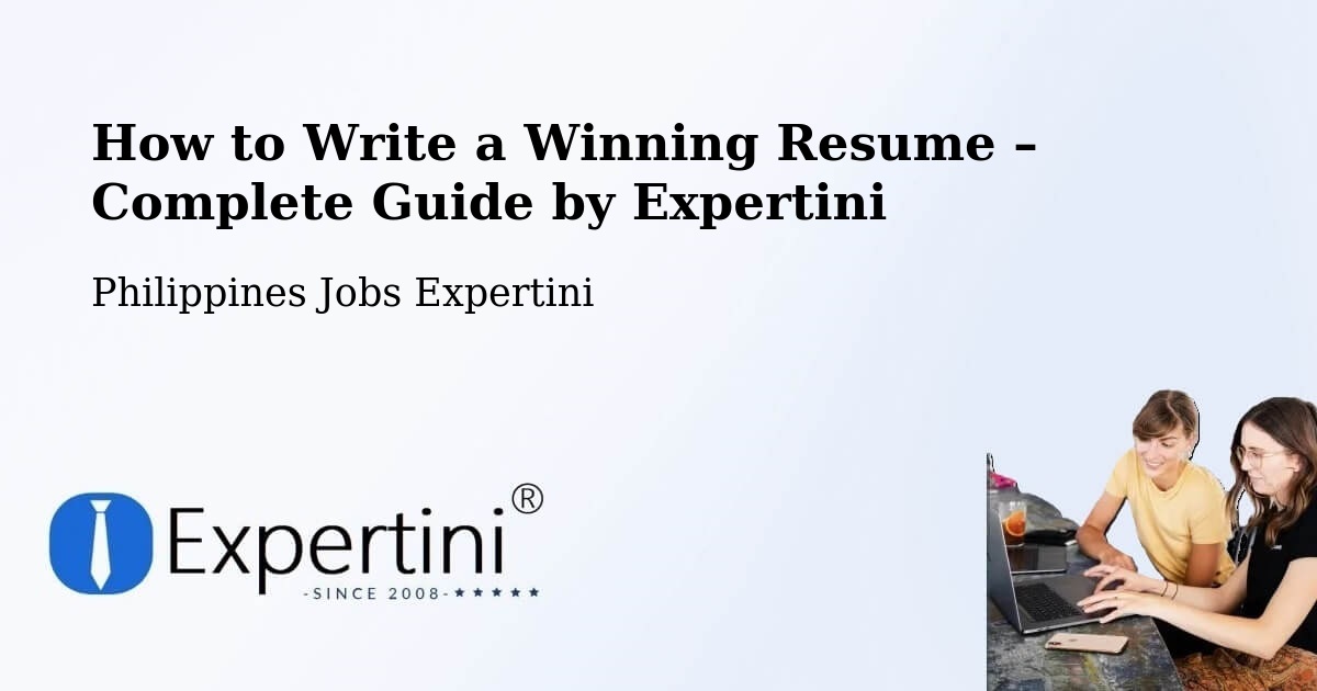 Resume Writing Guide for Job Seekers – Bubong - Bubong, Philippines Jobs Expertini